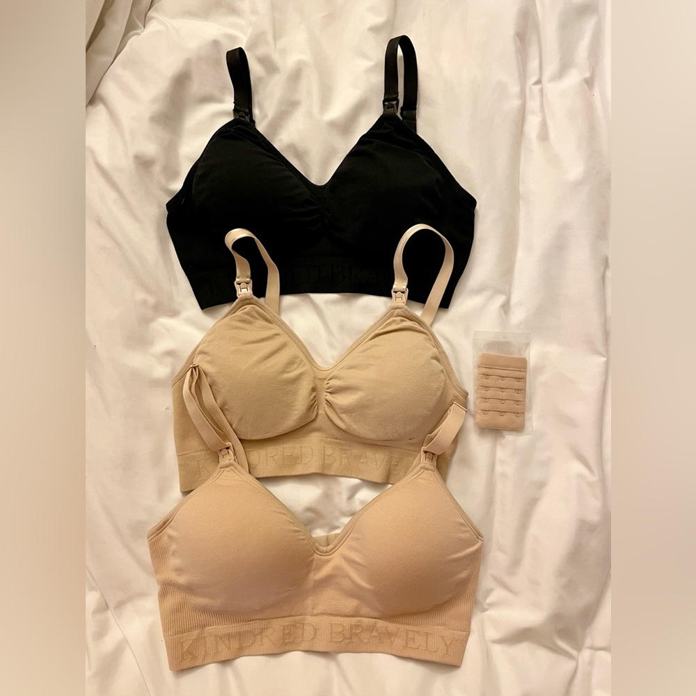 3 Kindred Bravely Nursing Bras